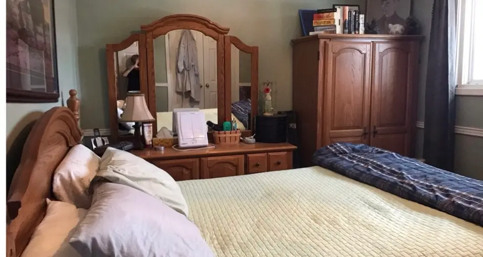 Main Bedroom Staging - Before
